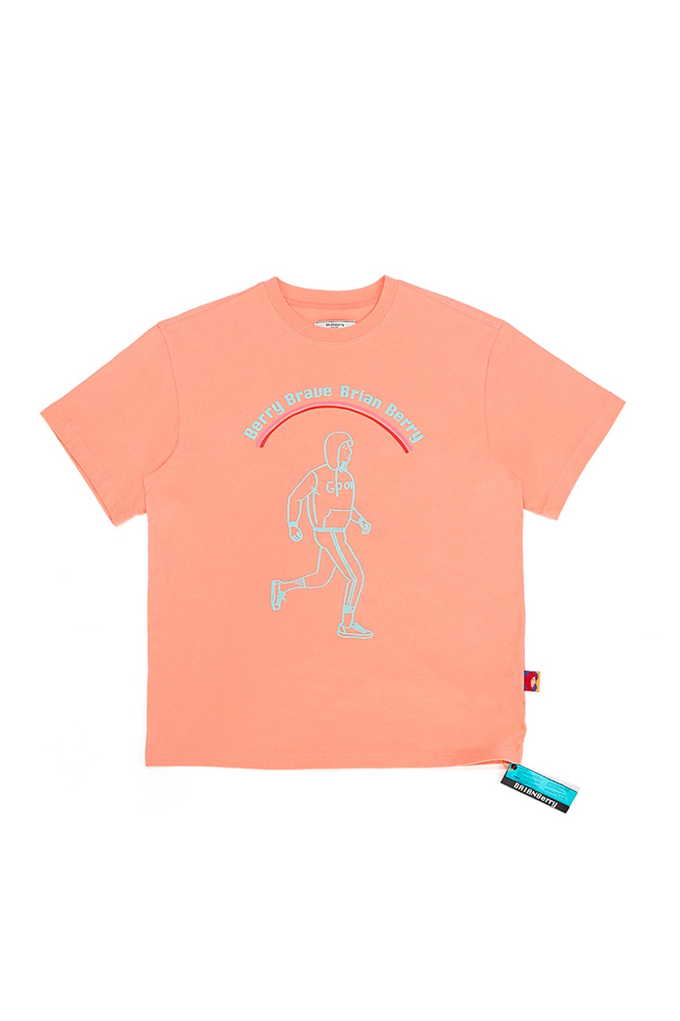 FIDEL GRAPHIC TEE_CORAL